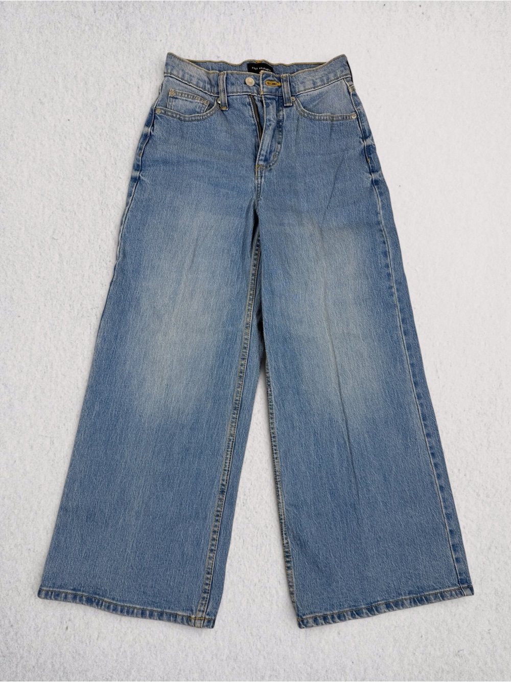 Free Assemble Wide Leg High-Rise Women's Jeans - Light Blue